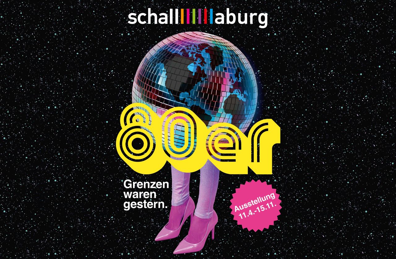 Schallaburg, Sujet zur Ausstellung - 80er Grenzen waren gestern